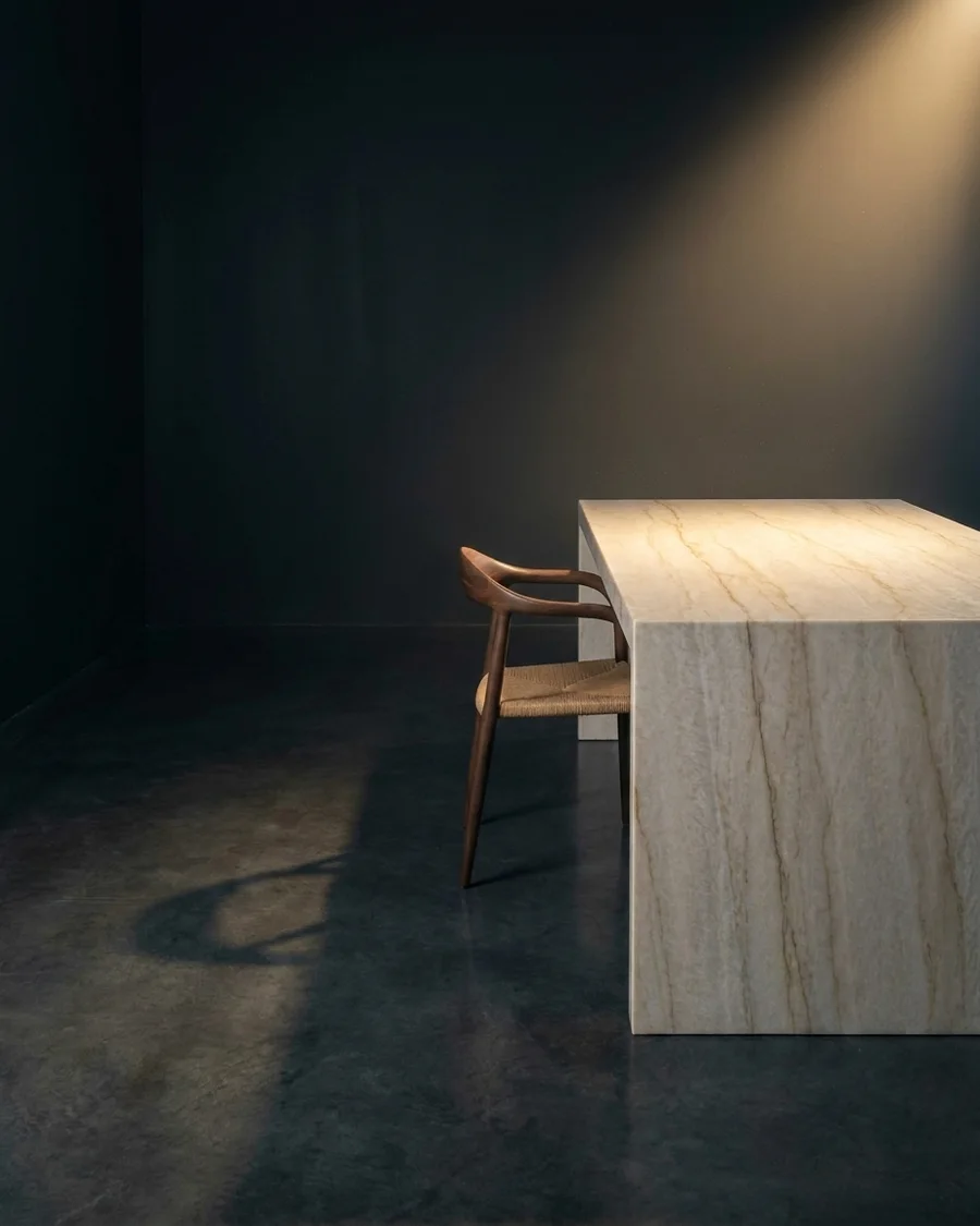 Prastha in Golden Ivory Quartzite — seen from another angle
