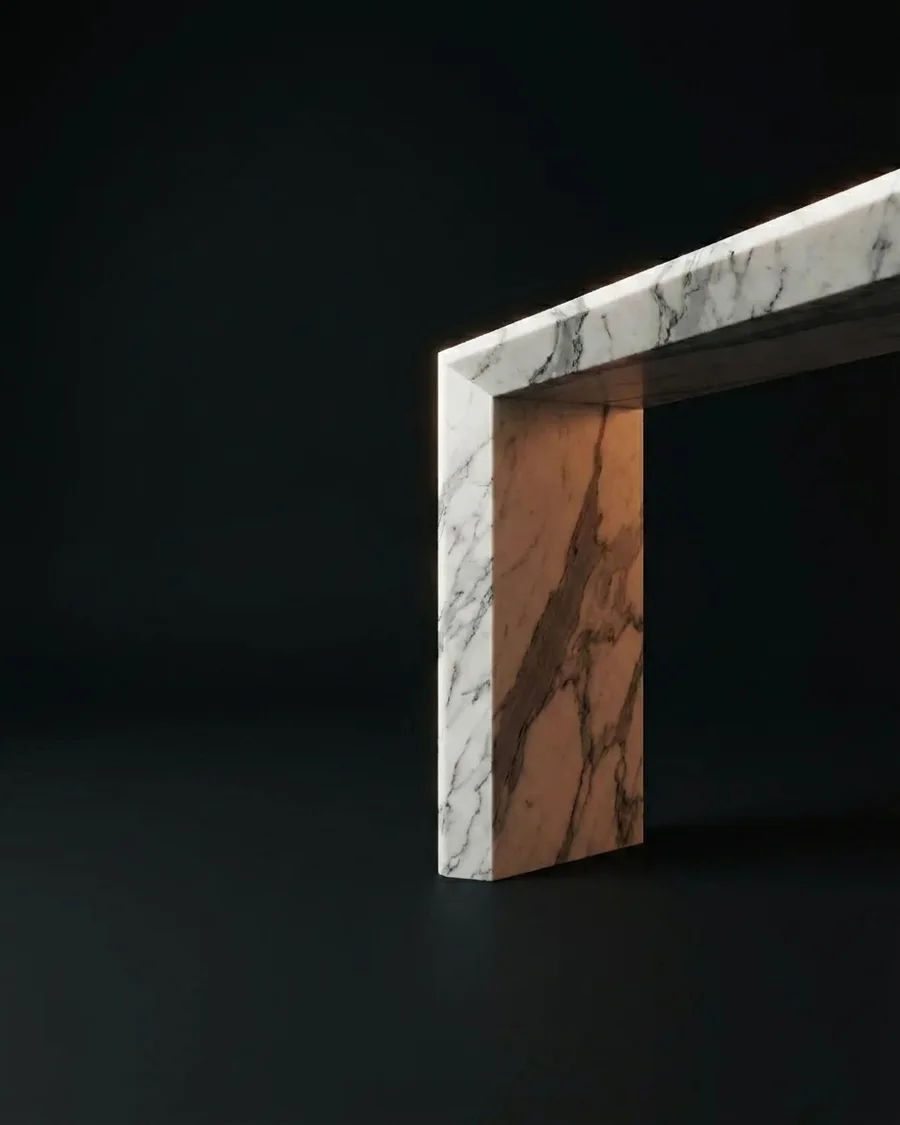 Madhya in Indian Statuario Marble — seen from another angle